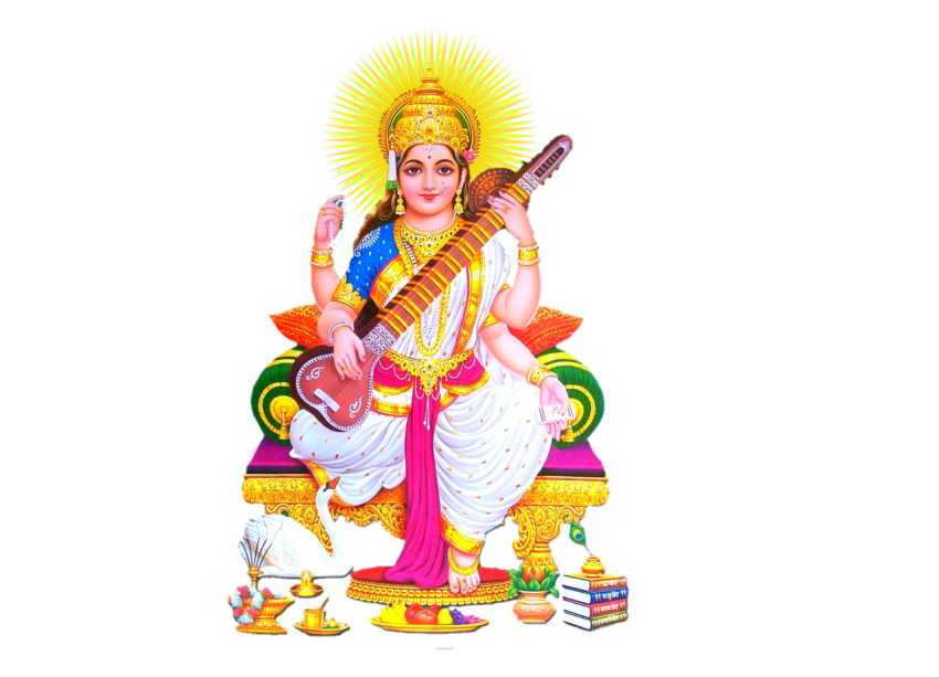 Free HD Saraswati PNG image download