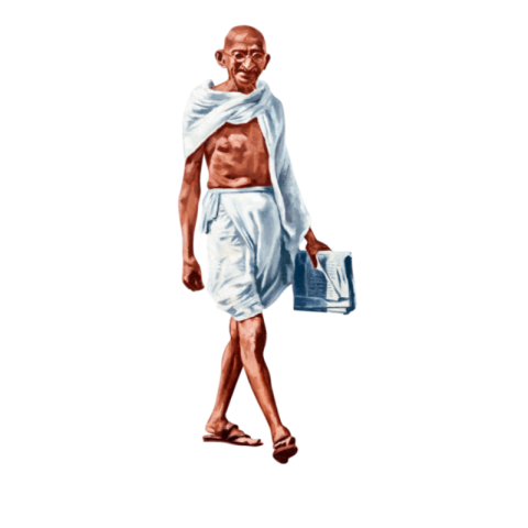 Mahatma Gandhi full HD PNG transparent image download