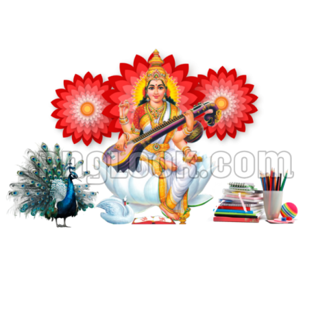 maa saraswati png hd transparent image
