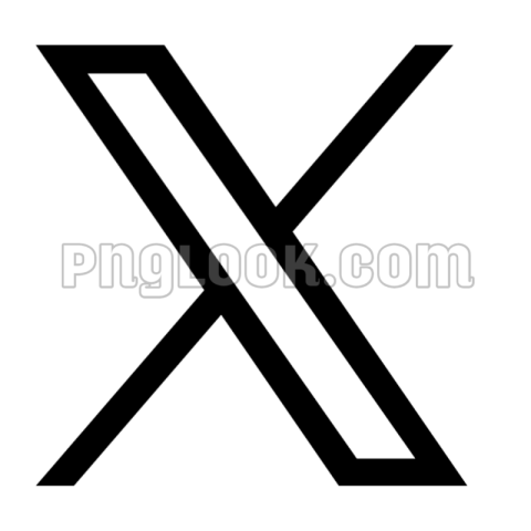 social media Twitter logo PNG image