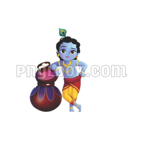Shri Krishna Janmashtami PNG image download free hd