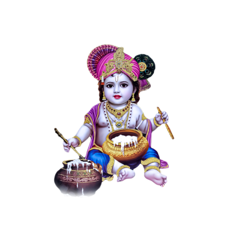 Krishna bhagwan PNG image download free