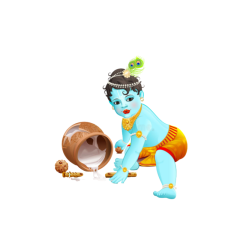 Krishna Janmashtami PNG image download free hd