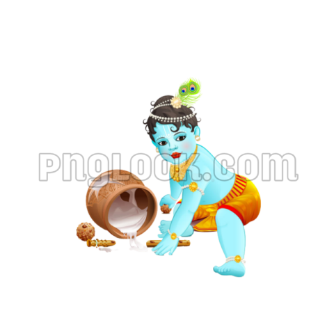 Krishna Janmashtami PNG image download free hd