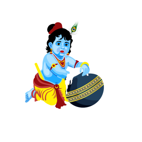 Krishna Janmashtami PNG image download free