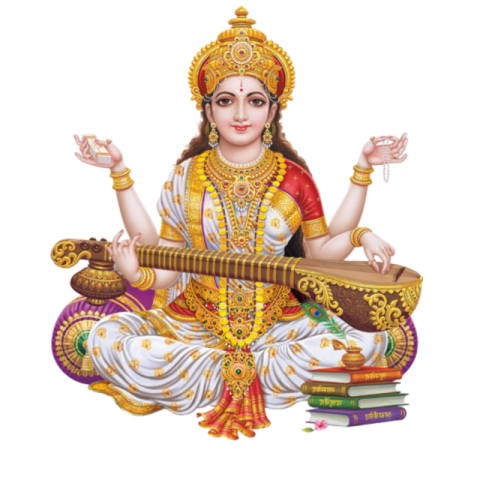 HD Saraswati Puja PNG IMAGE DOWNLOAD FREE