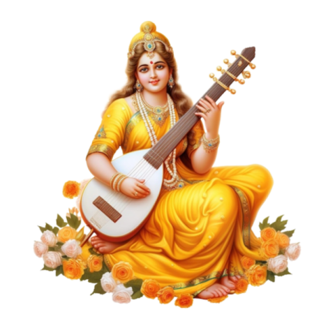 Saraswati Puja Basant PANCHMI PNG IMAGE DOWNLOAD