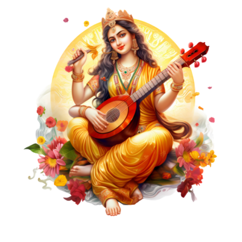 Saraswati Puja Basant PANCHMI PNG DOWNLOAD FREE IMAGE PNG
