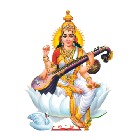 SARASWATI PUJA PNG IMAGE DOWNLOAD