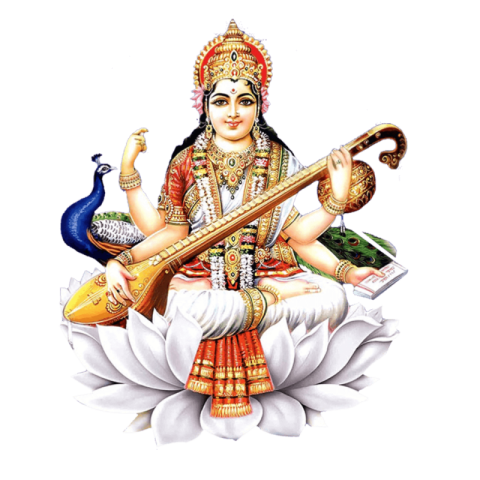 Saraswati Puja PNG image download free