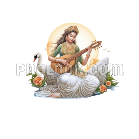 SARASWATI ji PNG image DOWNLOAD FREE