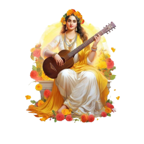 SARASWATI PUJA PNG HD IMAGES DOWNLOAD FREE