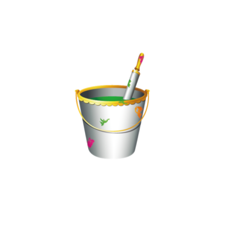 Holi Balti Bucket Full HD Png image DOWNLOAD