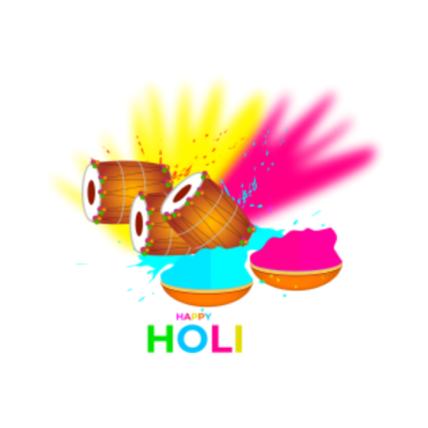 colorful paints for holi festival in india Download free