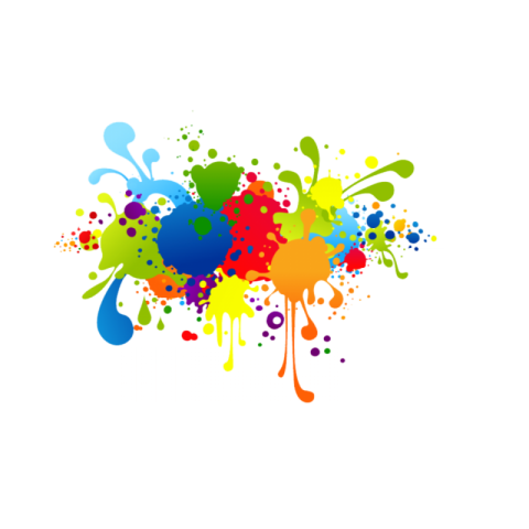 Happy Holi Colors Splash Powder Festival Of India Free PNG