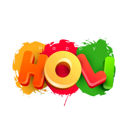 Holi English Tex PNG image DOWNLOAD FREE
