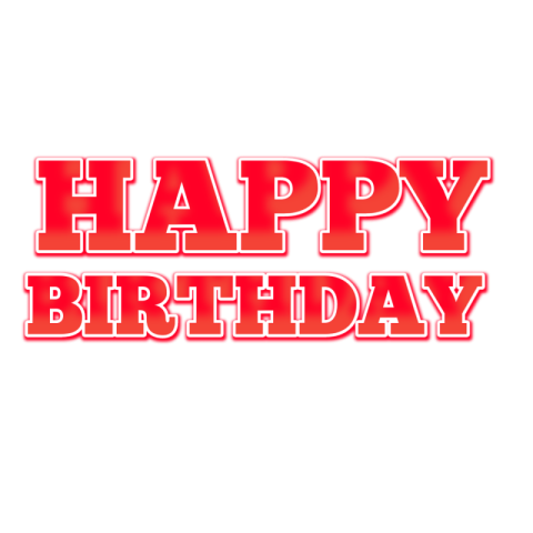 Birthday editing text png download