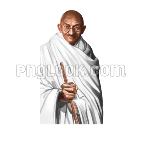 standing mahatma gandhi png transparent image download