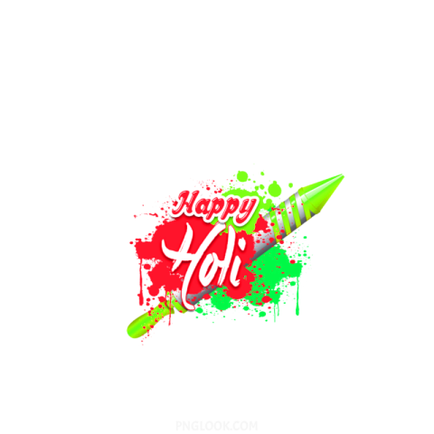 Happy Holi Pichkari PNG image download