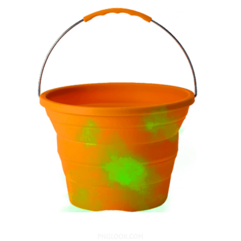 Holi bucket PNG image download