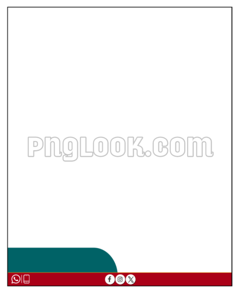 Poster designing frame PNG image download