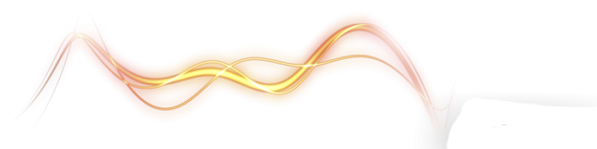 Curve Golden light PNG download