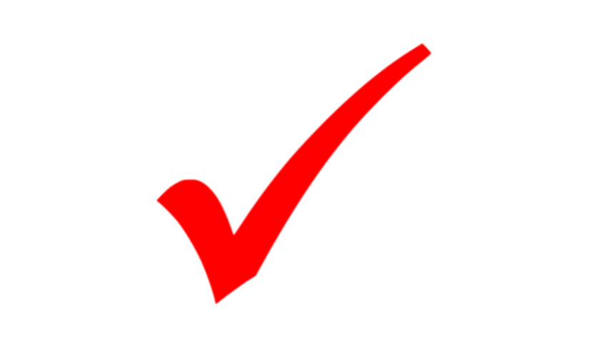 Right check mark icon PNG image