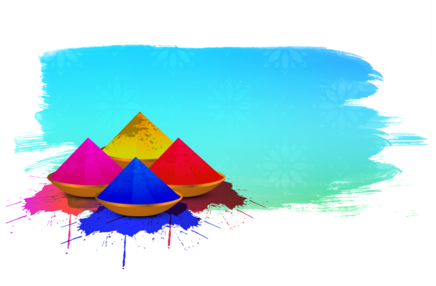 Holi banner poster designing PNG image download