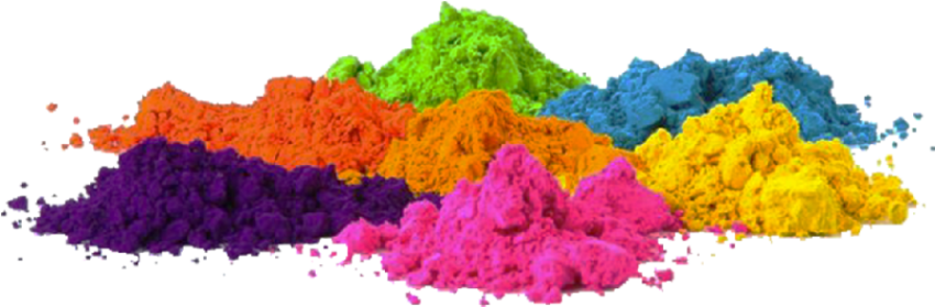 Holi Gulal PNG transparent image download
