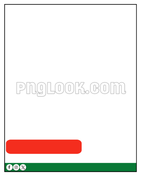 Festival poster frame PNG image download