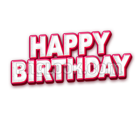 50+ Happy Birthday PNG text images download