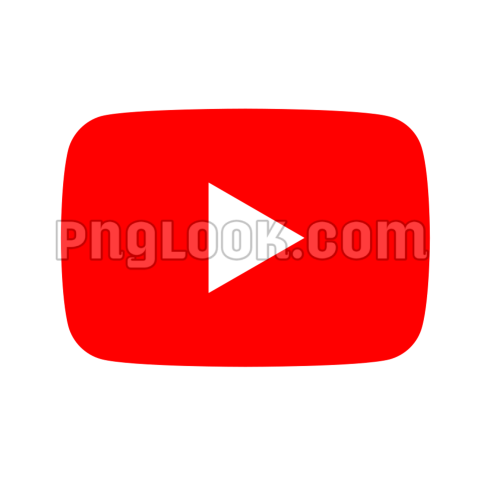Youtube logo high quality PNG transparent image download